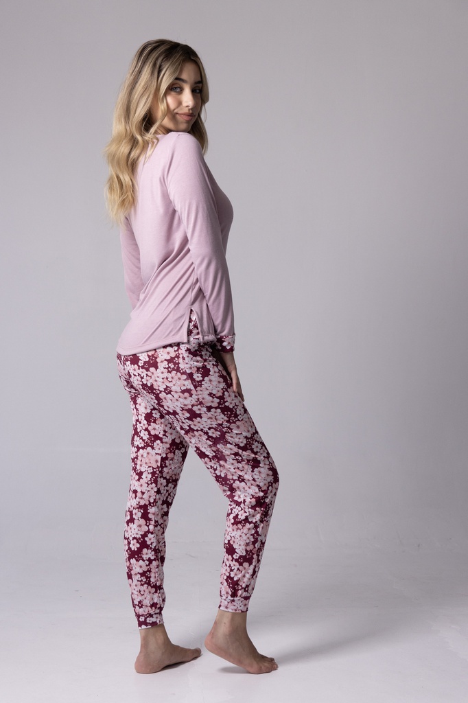INV. PIJAMA DAMA ESTAMPADO &quot;FLORES&quot;