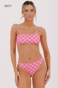 VER. MALLA BANDEAU Y COLALES TIRO ALTO ESTAMPADA