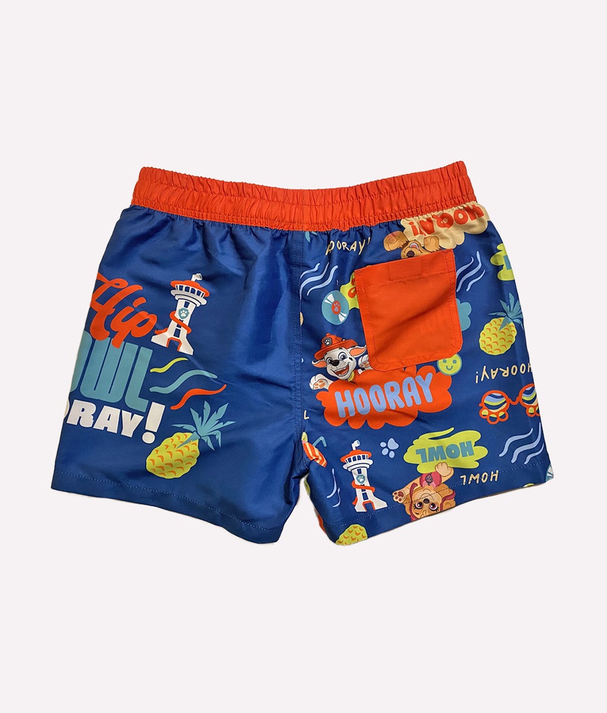 VER. SHORT DE BAÑO ESTAMPADO &quot;PAW PATROL&quot; PREMIUM