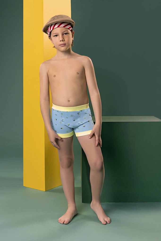 ** S/R BOXER ALGODÓN &amp; LYCRA VELEROS/ ELÁSTICO PERSONALIZADO
