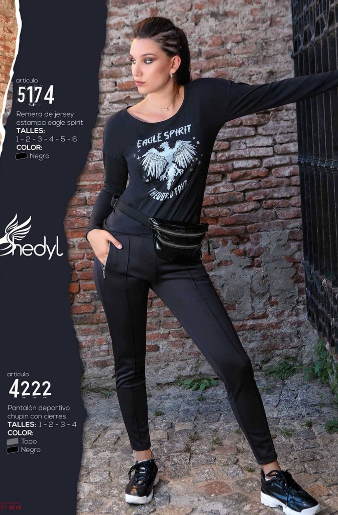 OFERTON! - INV. REMERA DE JERSEY ESTAMPA EAGLE SPIRIT