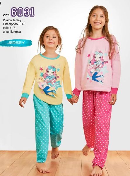 DESCUENTO 15% LIQUIDACION DE TEMPORADA! I INV. PIJAMA JERSEY ESTAMPADO "STAR"