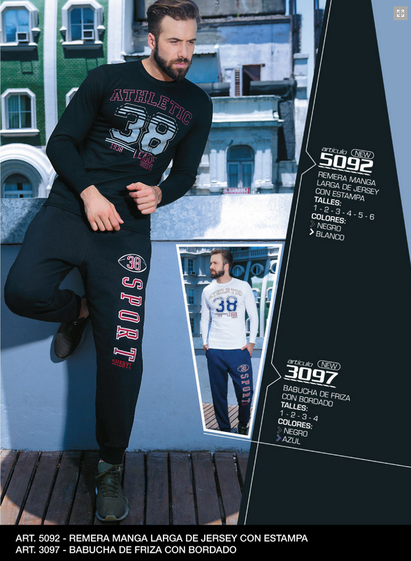 INV. MANGA LARGA HOMBRE PROMOCION