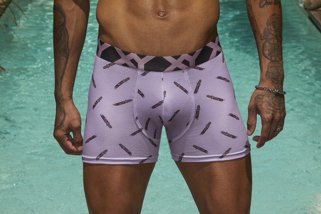 BÓXER ALGODÓN-LYCRA / PINZA CENTRAL "KNIVES"