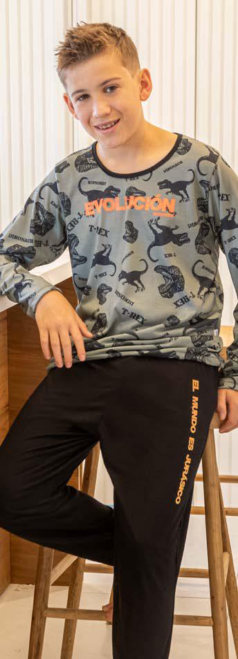  INV. PIJAMA VARON  "DINOSAURIO" 