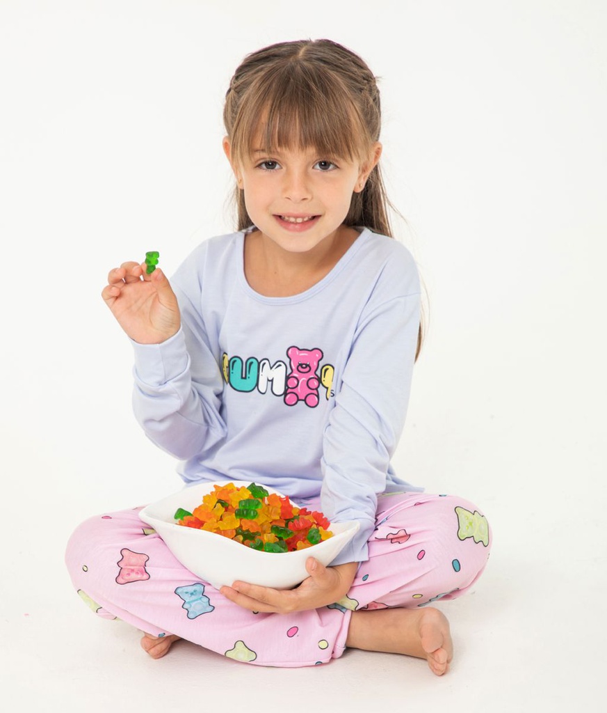 INV. PIJAMA NENA CON PANTALON ESTAMPADO &quot;GUMMY&quot;