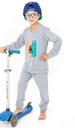 INV. PIJAMA NENE EN MODAL LISO &quot;SKATE&quot;