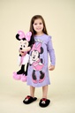 DESCUENTO 15% LIQUIDACION DE TEMPORADA! I INV. CAMISON DE JERSEY ML CON ESTAMPA "MINNIE" Y VOLADOS