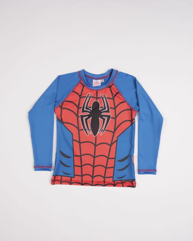 VER. REMERA CON PROTECCION UV SUBLIMADA "SPIDERMAN"