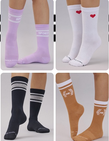 MEDIA 1/2 CAÑA DAMA CON MOTIVO "EVERYDAY SPORT"