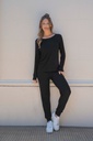 DESCUENTO 10% LIQUIDACION DE TEMPORADA!  INV. PIJAMA CONJUNTO DE RIBB DE VISCOSA