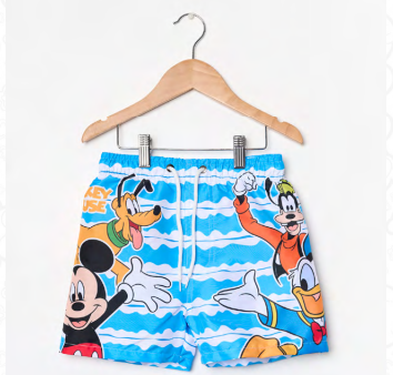 VER. SHORT DE BAÑO ESTAMPADO "MICKEY"
