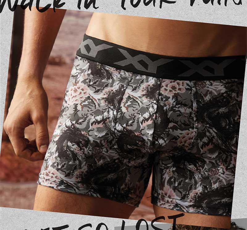 BOXER ALGODÓN-LYCRA ESTAMPADO "DRAGON"