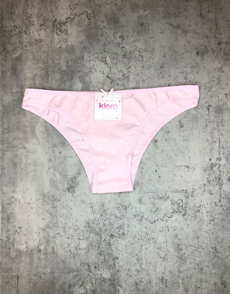 ROSA VEDETINA ESTAMPADA ALGODÓN Y LYCRA