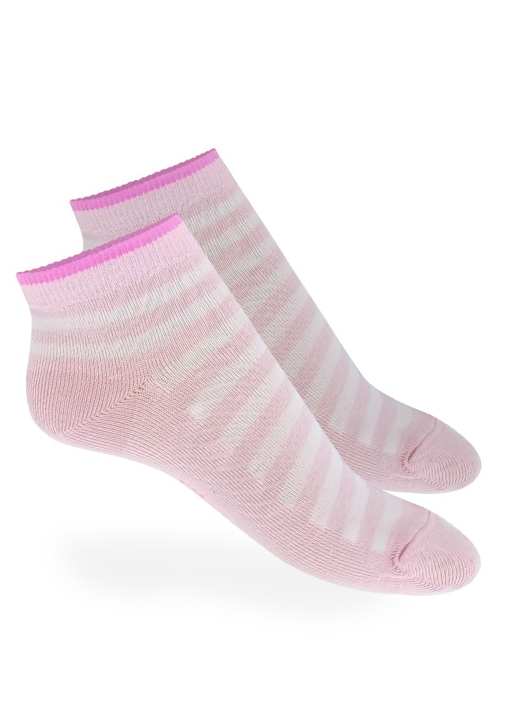 MEDIA SOQUETE DAMA RAYADA "POWER STRIPES"