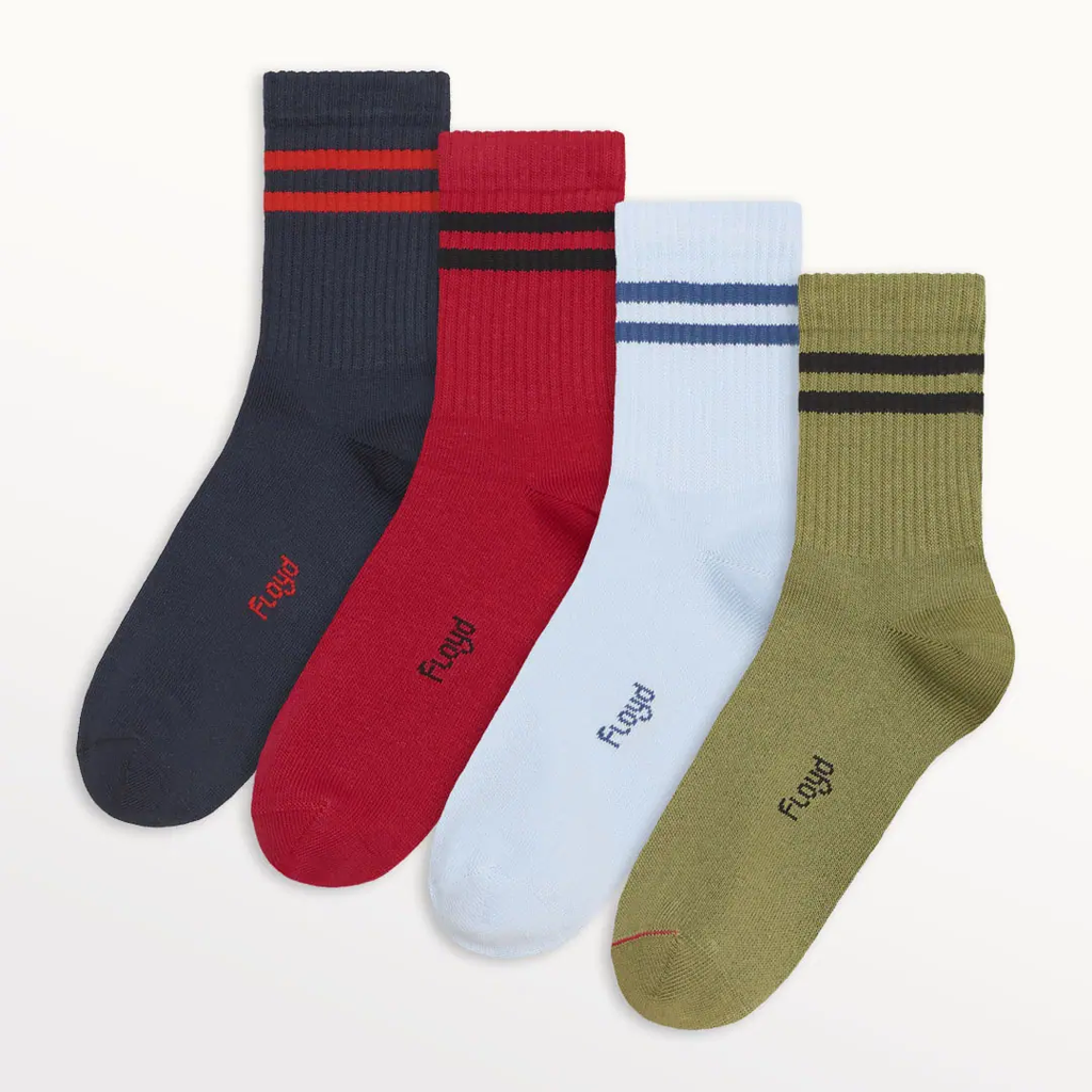 MEDIA CASUAL DE HOMBRE CON PUÑO DE MORLEY &quot;2 RAYAS&quot;