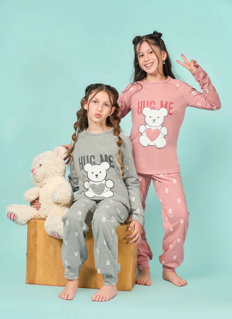 LIQUIDACION ! - INV. PIJAMA ESTAMPADO "OSITO"
