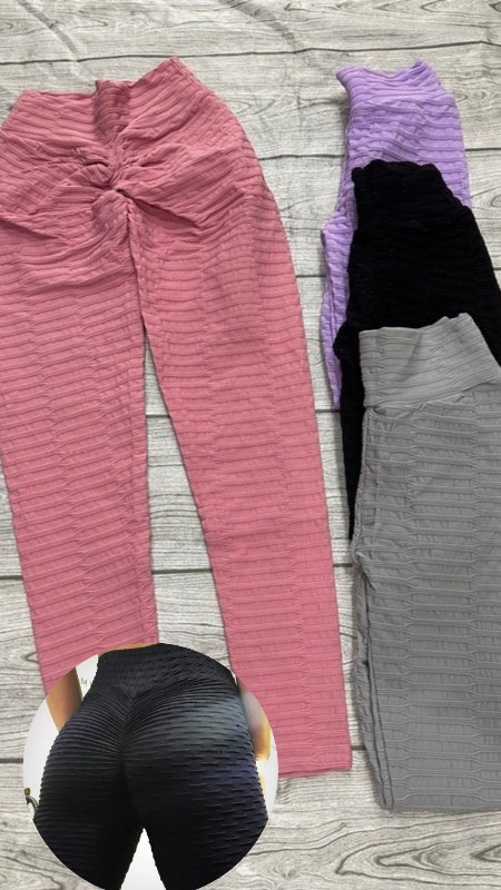 CALZA LARGA TEXTURADA