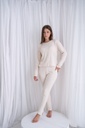   INV. PIJAMA REMERA Y PANTALON DE LANILLA GAMUZADA