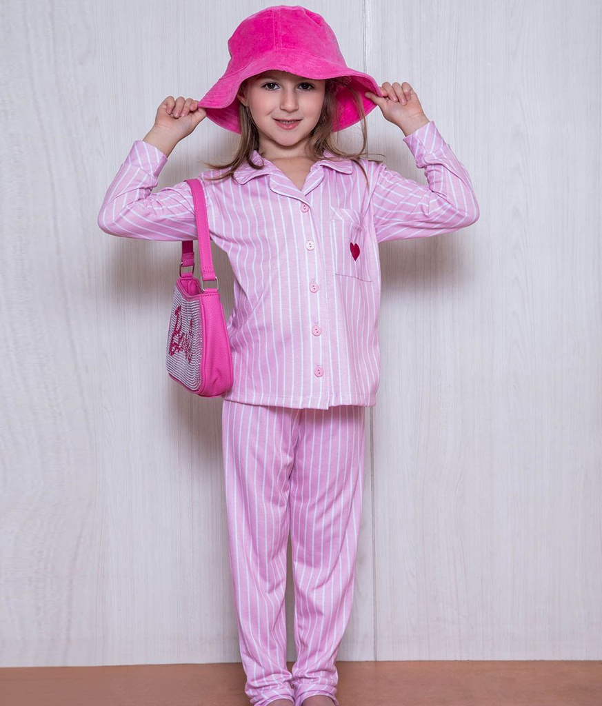 INV. PIJAMA NENA ESTAMPADO ABOTONADO