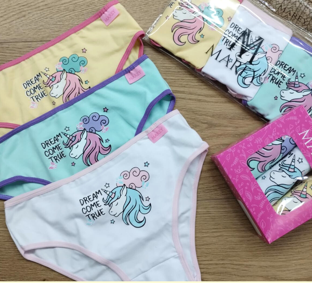 PACK X3 BOMBACHAS NENA DE ALGODÓN Y LYCRA
