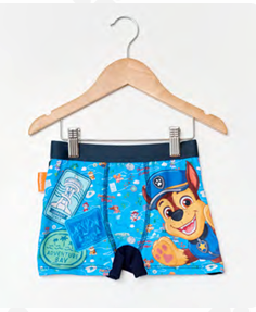 VER.  BOXER DE MODAL SUBLIMADO "PAW PATROL" INV.