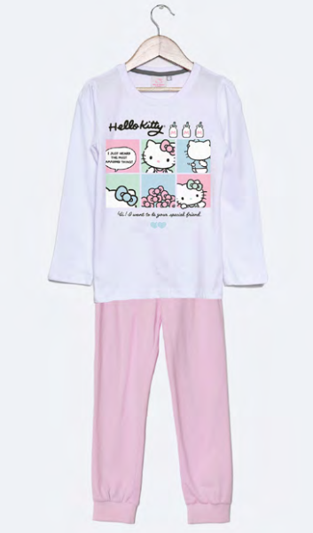 DESCUENTO 10% LIQUIDACION DE TEMPORADA!  INV. PIJAMA DE ALGODÓN Y PANTALON LISO "KITTY"