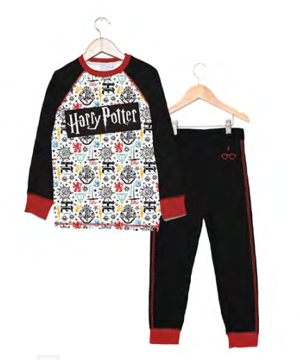  INV. PIJAMA DE ALGODÓN Y MODAL SUBLIMADO "HARRY POTTER"