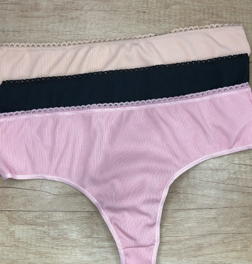 PACK X 3  CULOTTE LESS MICROFIBRA MORLEY MAX