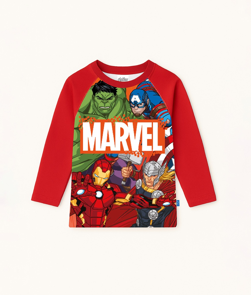 VER. REMERA CON PROTECCION UV "AVENGERS"