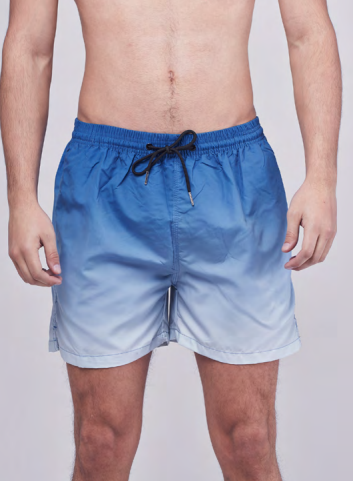 VER. SHORT DE BAÑO ESTAMPADO &quot;DEGRADE&quot;