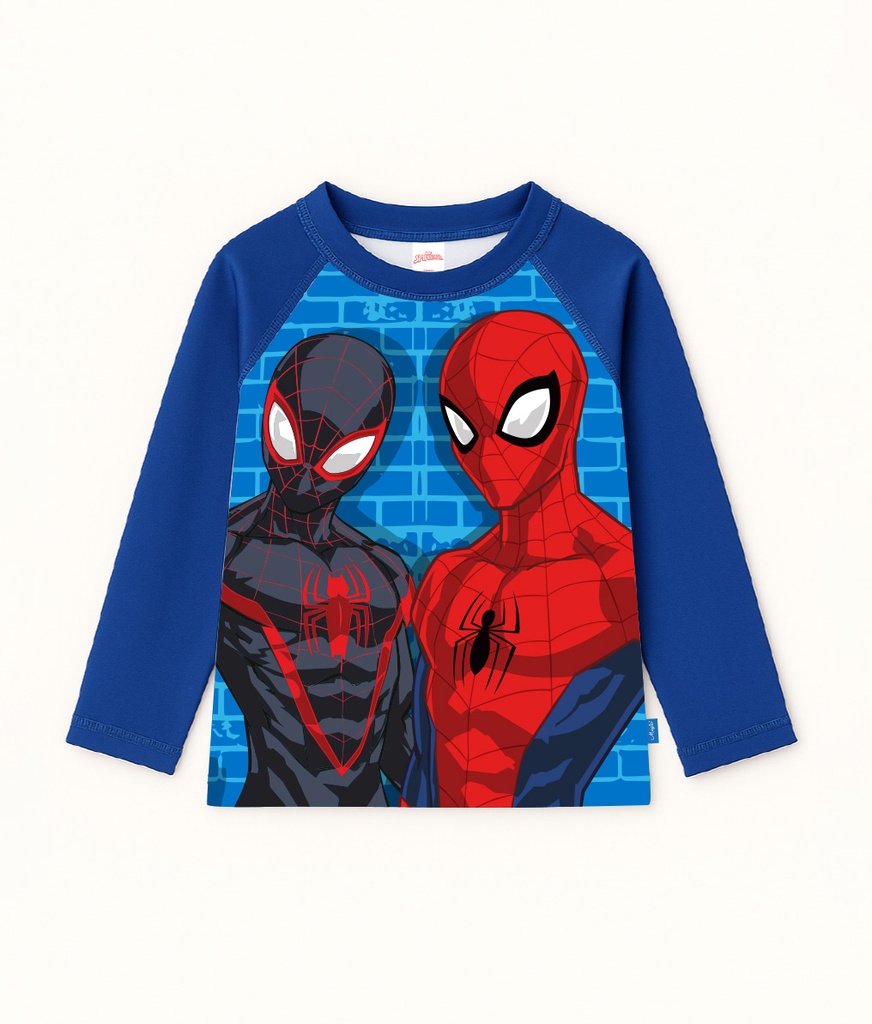 VER. REMERA CON PROTECCION UV &quot;SPIDERMAN&quot;