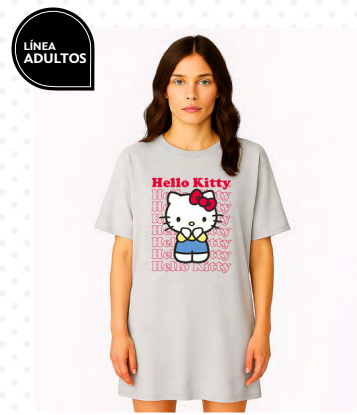 VER. CAMISON DE DAMA "HELLO KITTY"