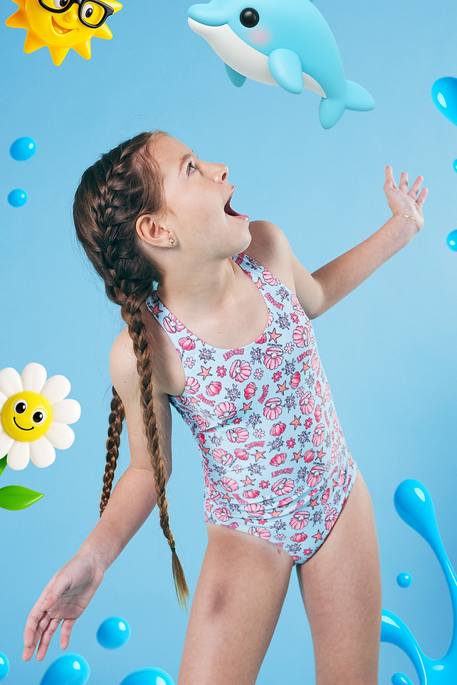 VER. MALLA ENTERA CON BRETELES ANCHOS ESTAMPADA