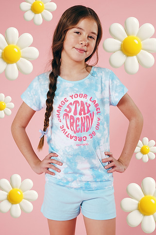 VER. PIJAMA NENA REMERA BATIK Y SHORT LISO