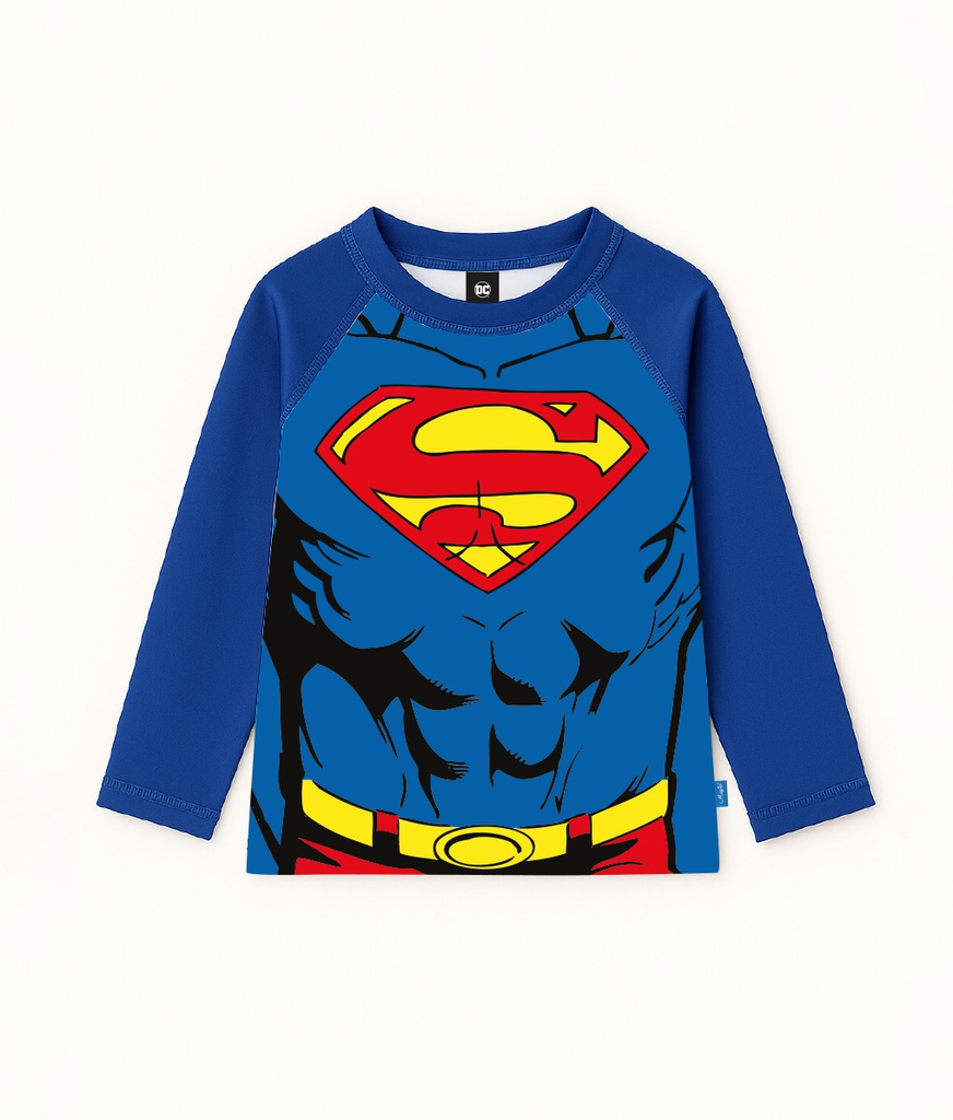 VER. REMERA CON PROTECCION UV "SUPERMAN"
