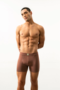 BOXER DE ALGODÓN Y LYCRA MONOCROMO