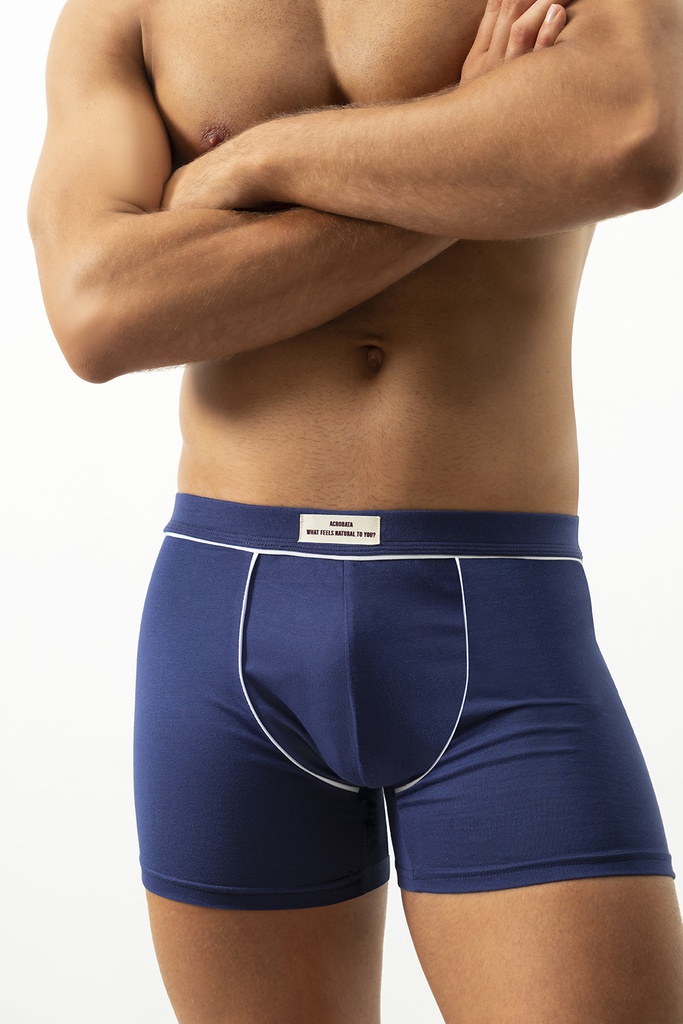 BOXER DE ALGODÓN Y LYCRA COMBINADO