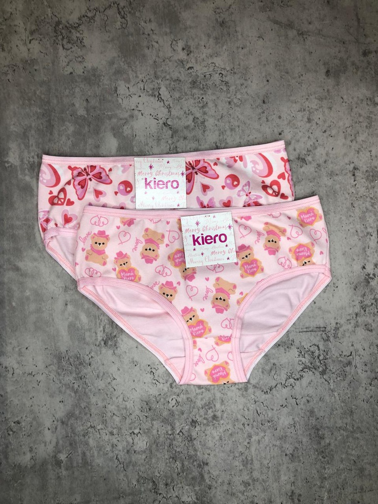 ROSA BOMBACHA NENA VEDETINA ESTAMPA &quot;LOVE&quot;