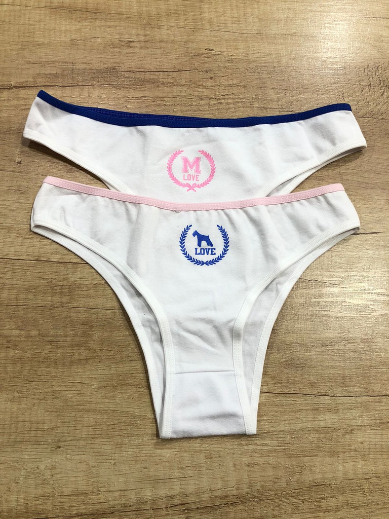 PACK X 2 MAIA VEDETINA NENA ALGODON