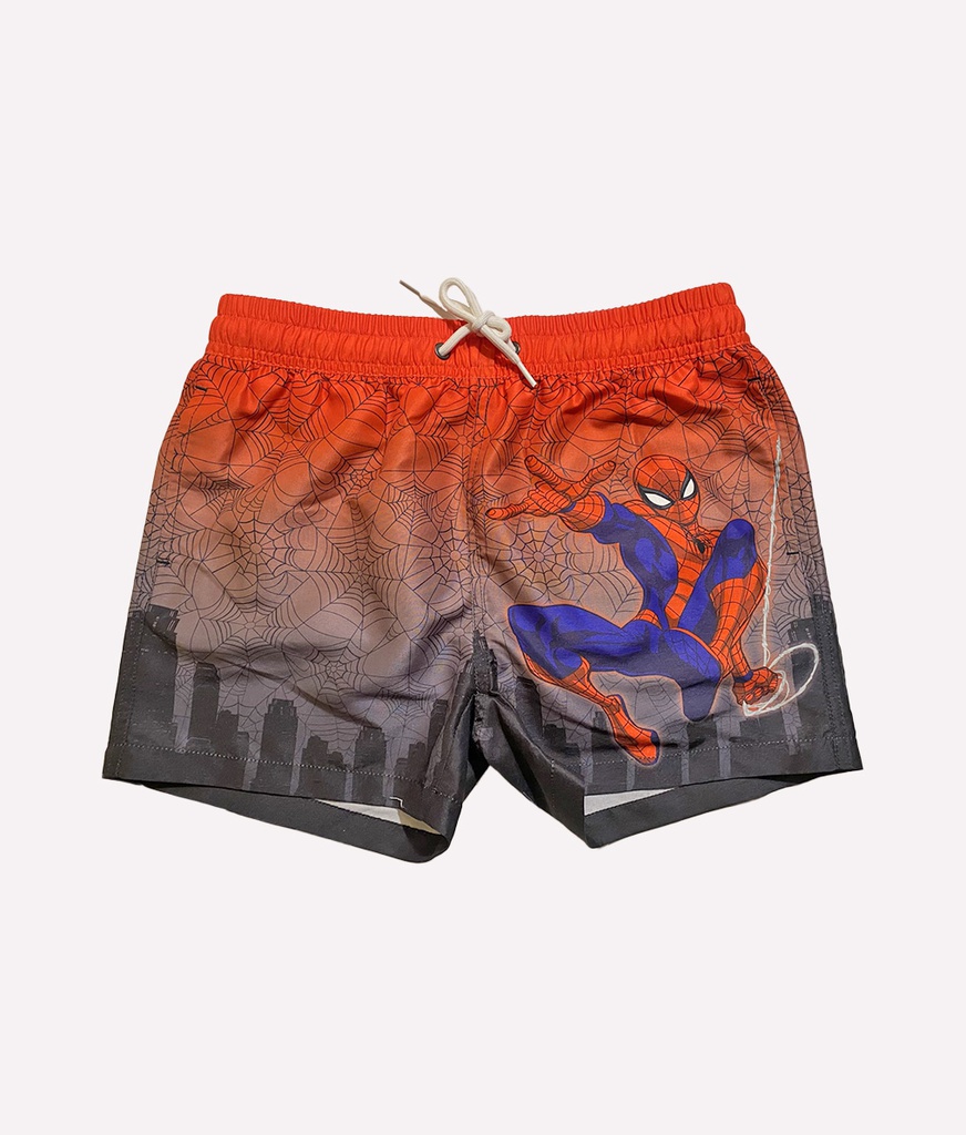 VER. SHORT DE BAÑO ESTAMPADO "SPIDERMAN" PREMIUM