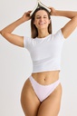 PACK X3 COLALES DE ALGODÓN Y LYCRA CON PUNTILLA