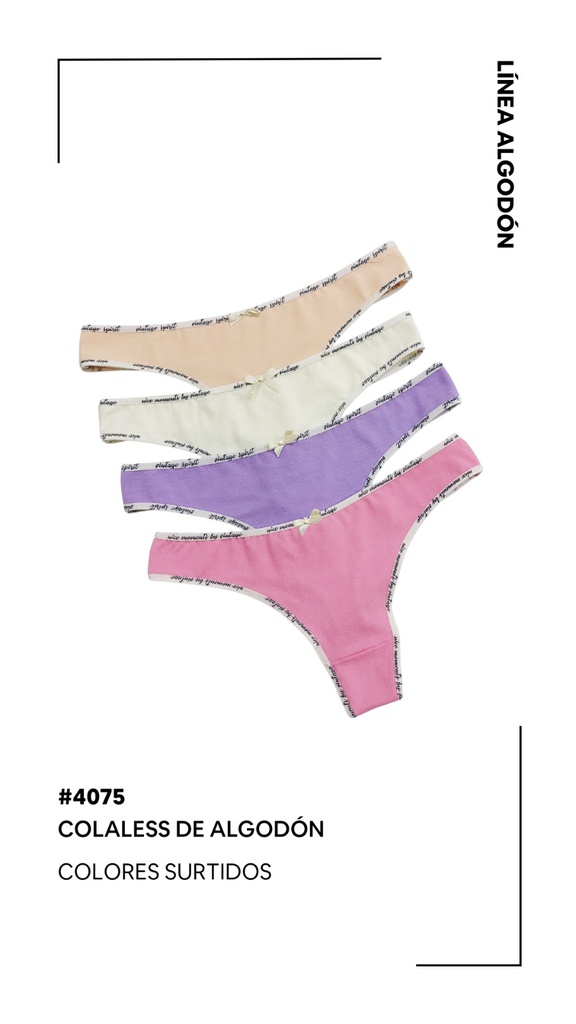 PACK COLALES ALG. ELASTICO PERSONALIZADO