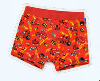 INV. BOXER DE MODAL SUBLIMADO "CARS"