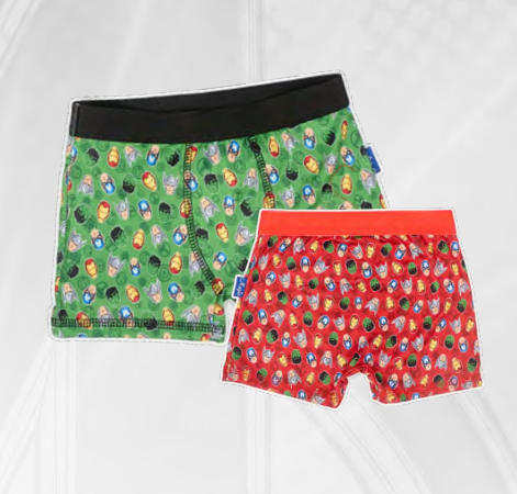 INV. BOXER DE MODAL SUBLIMADO "AVENGERS"