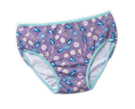 VER. BOMBACHA DE MODAL SUBLIMADA "STITCH" INV.