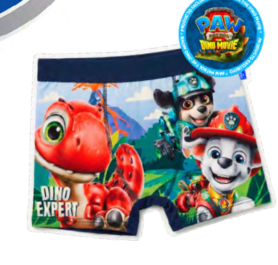 VER. BOXER DE MODAL SUBLIMADO "PAW PATROL" INV.
