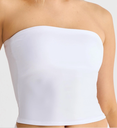 STRAPLESS DE MICROFIBRA CON TAZAS REMOVIBLES