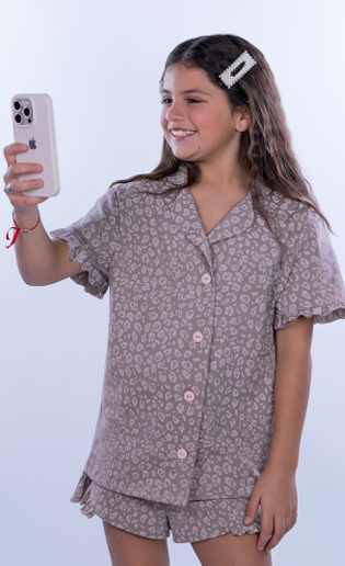 VER. PIJAMA NENA ABOTONADO ESTAMPADO