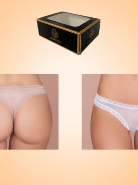 OFERTON! - PACK X2 LES DE TUL FANTASIA CON PUNTILLA